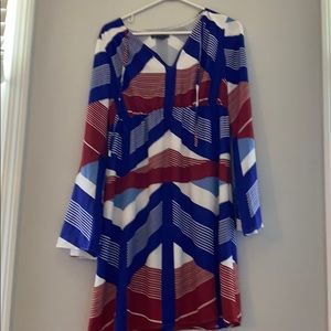 A Pea in the Pod Maternity Patriotic Dress